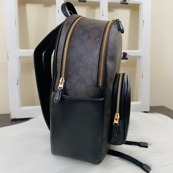 COACH Signature Court Backpack - Picture 3 of 12